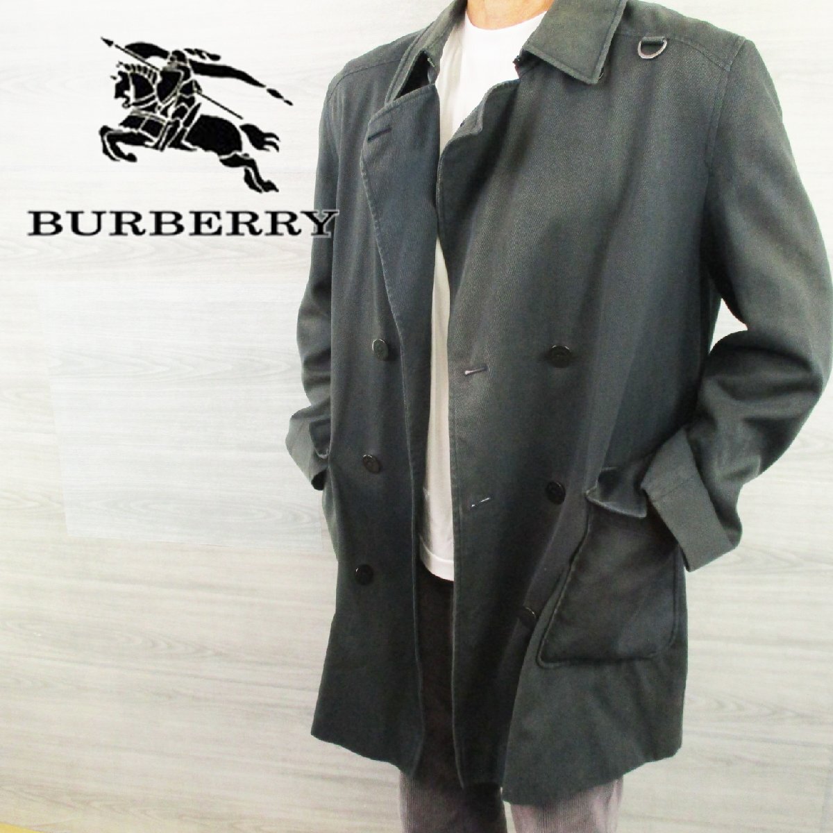 BURBERRY●バーバリー <ダブルブレストコート>M0003t拍卖