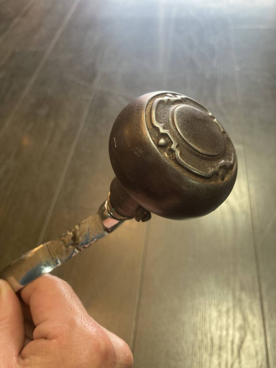 レア当時物20s30s鉄製フトノブ 超かっこいい ハーレービンテージ チョッパー ナックル パンショベルサイドバルブ ベイツ拍卖