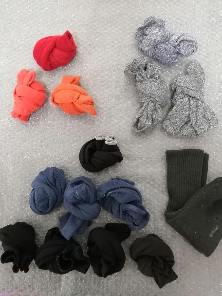 UNIQLO ユニクロ ヒートテック靴下12足&通年靴下3足 合計15足 おまとめセット ジャンク品拍卖