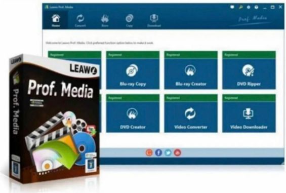 Leawo Prof. Media 13 All-in-one Pack アップデート対応 ダウンロード版 永久版 日本語 Windows 動画編集ソフト 変換拍卖