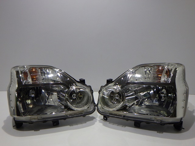 エクストレイル ヘッドライト左右 ハロゲン T31 NT31 前期 1785 J コーティング 比較的綺麗 251029068拍卖