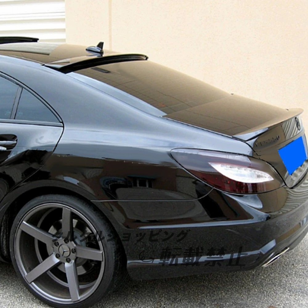 CLS W218/C218 専用 AMGスタイル ドリルレス カーボンルーフスポイラー拍卖