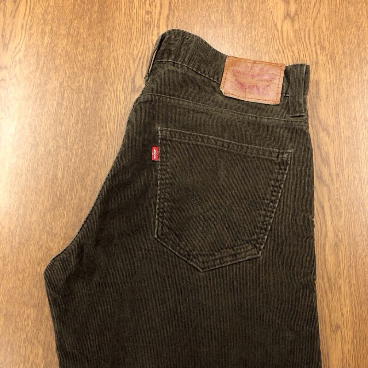 【GK082】Levi's 549 W34 L34 コーデュロイパンツ ブラウン メンズブランド古着 リーバイス549 送料無料拍卖