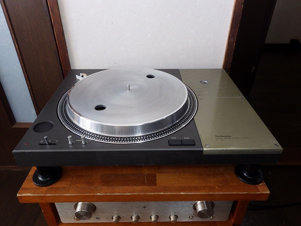金田式(?)ターンテーブル制御アンプ for Technics SL-1100 【電源無、現状品、ドナー用 SL-110付属】拍卖