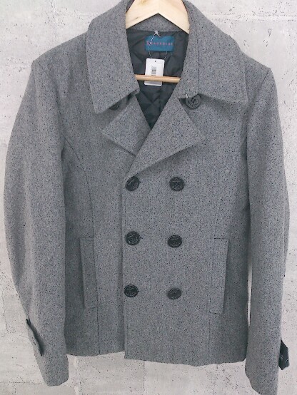 ■ RAGEBLUE レイジブルー 長袖 Pコート M グレー #拍卖