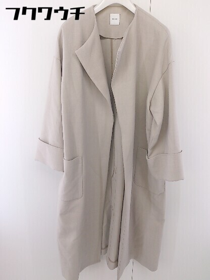 ◇ Spick & Span スピック&スパン 長袖 コート サイズ36 ベージュ レディース拍卖