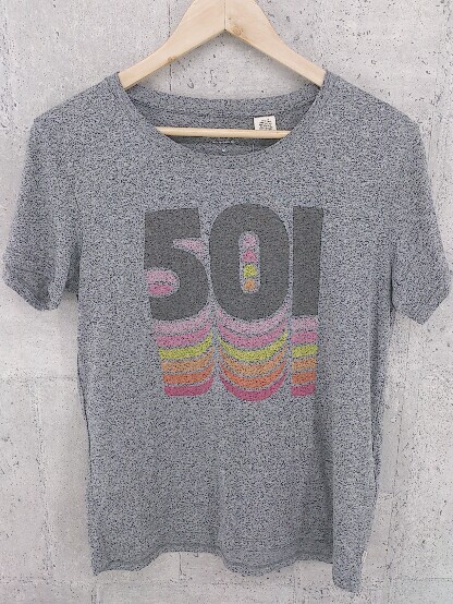 ◇ Levi's リーバイス 半袖 Tシャツ カットソー M グレー #拍卖
