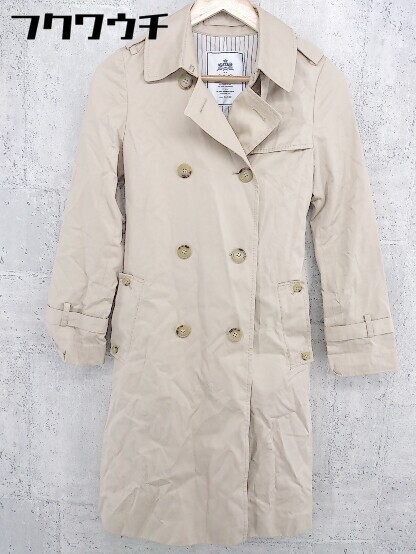 ■ SLOBE IENA スローブ イエナ 長袖 トレンチ コート サイズ36 ベージュ レディース拍卖