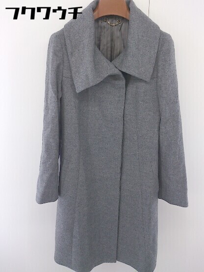 ■ ROPE' ロペ ウール 長袖 コート サイズ 9 グレー レディース拍卖