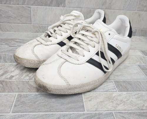 ◇ Θ adidas アディダス GAZELLE スニーカー シューズ サイズ24.0cm ホワイト系 レディース E拍卖