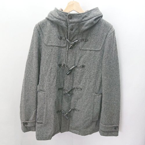 ■ VOWEL 長袖 ダッフルコート サイズ4 グレー レディース メンズ E拍卖