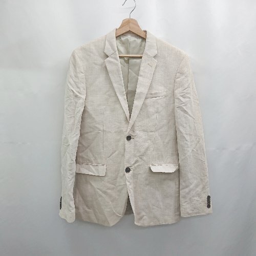 ◇ ⊂◎ H&M エイチアンドエム 長袖 ジャケット サイズ38R ベージュ系 メンズ E拍卖