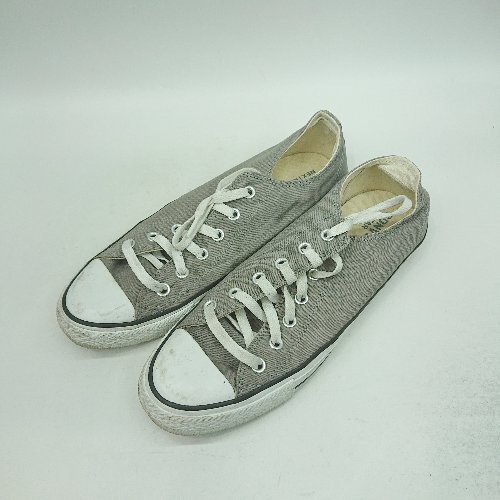 ◇ Θ CONVERSE コンバース ローカットスニーカー サイズ26.5 グレー ホワイト メンズ E拍卖