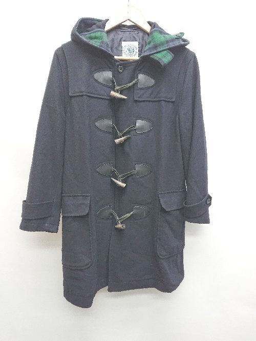 ◇ J.PRESS Jプレス キッズ 子供服 ウール 定番 長袖 ダッフルコート サイズ150A ブラック レディース メンズ P拍卖