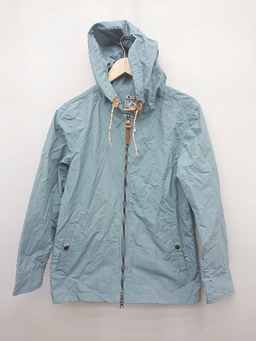 ◇ grn? ジップアップ カジュアル アウトドア 長袖 ブルゾン ジャンパー サイズ1 ライトブルー系 レディース メンズ P拍卖