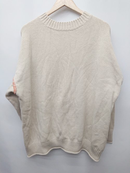 ◇ ⊇ LOWRYS FARM ローリーズファーム ハイネック 長袖 ニット セーター サイズF ベージュ レディース P拍卖