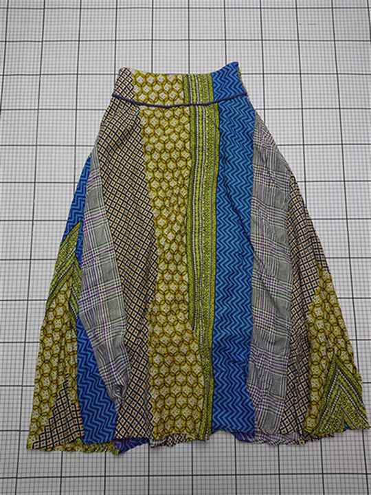 ◇ ⊂ A.I.C エーアイシー 11925462 総柄ロングスカート マルチカラー レディース M E拍卖