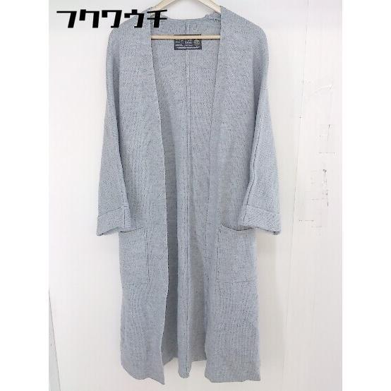 ■ ◎ PAGEBOY ページボーイ ALICIA ラップ巻き 長袖 コーディガン サイズF グレー レディース拍卖