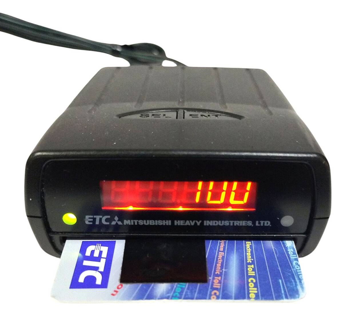 ◆普通車登録◆正常動作品◆三菱 一体型ETC MOBE-110◆シガー電源◆簡単取付◆送料無料◆mK20a拍卖