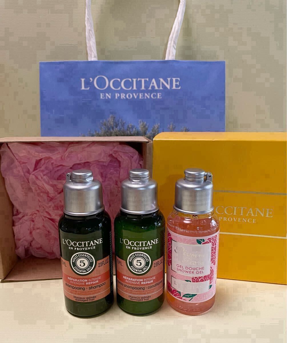 ロクシタン シャンプー コンディショナー ボディ用洗浄料 セット拍卖