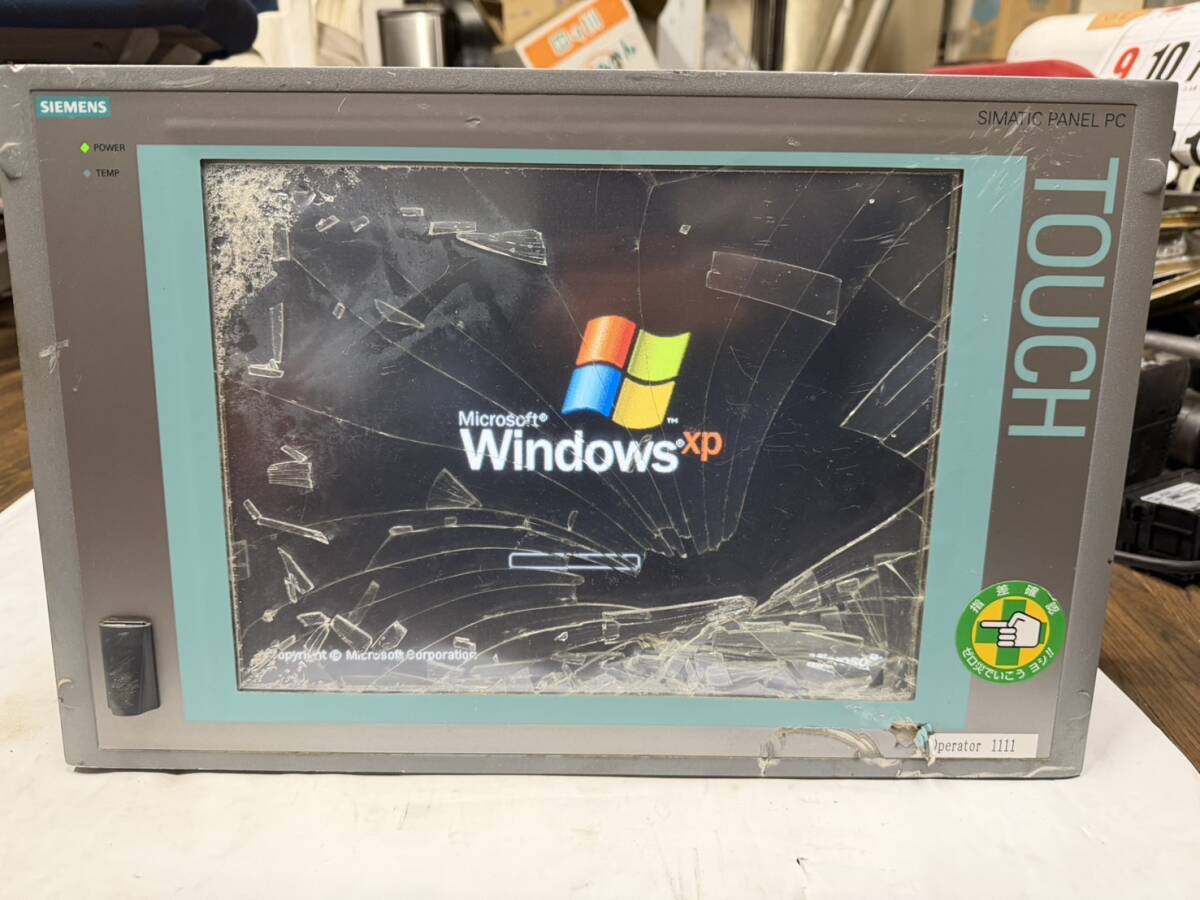 (GY49)SIEMENS シーメンス SIMATIC HMI IPC677C(電源確認済み)拍卖