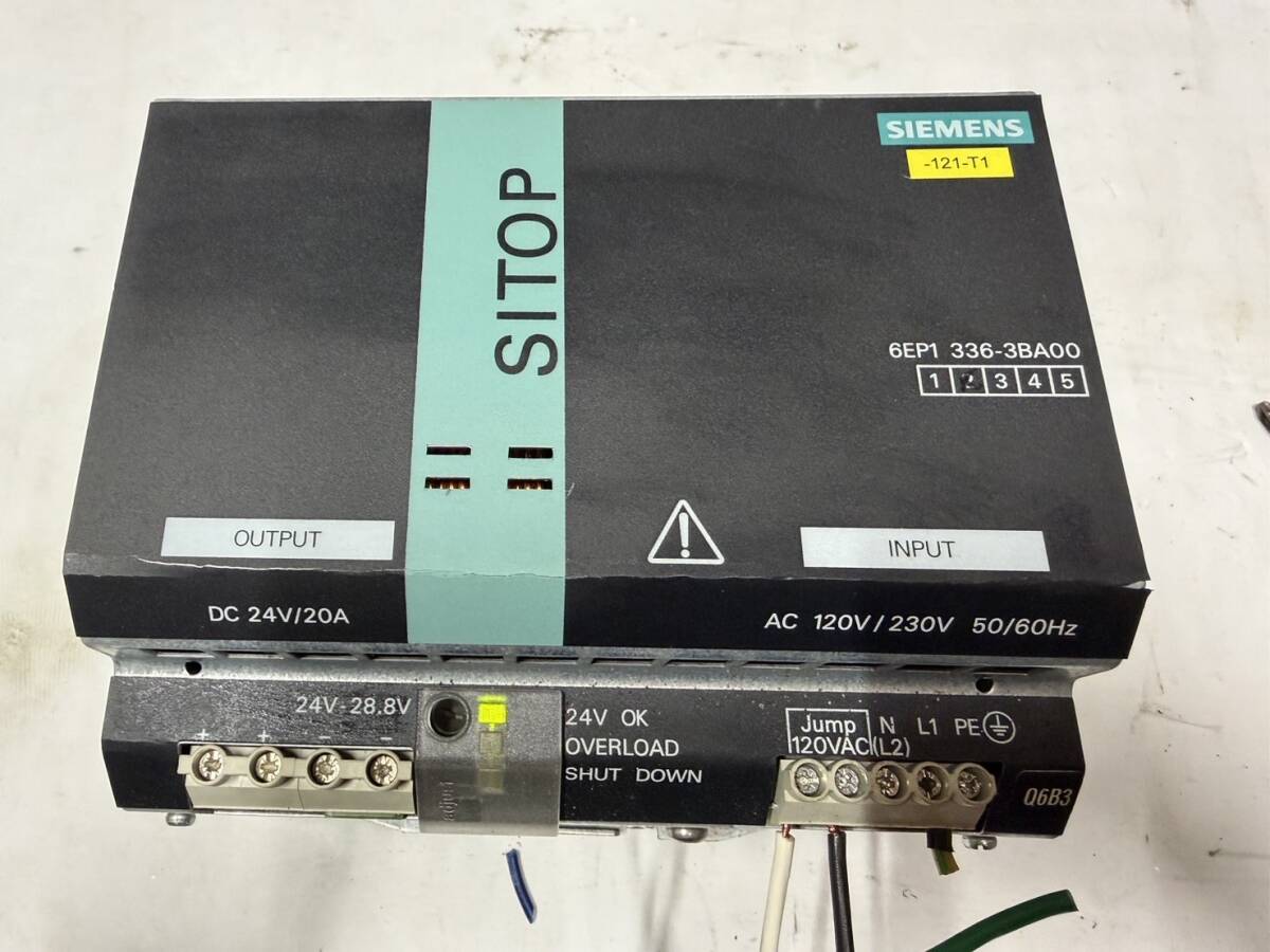 (GY51)シーメンス SIEMENS 製のSITOP 電源ユニット 6EP1 336-3BA00 です。電源確認済み拍卖