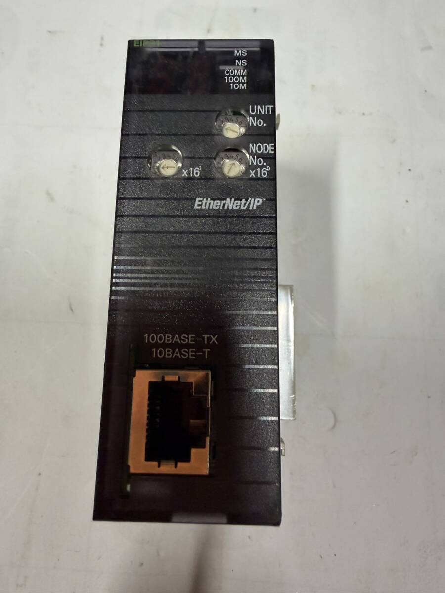 (GY68)OMRON オムロンのCJ シリーズ用EtherNet/IPユニット CJ1W-EIP21 です。(未使用)拍卖