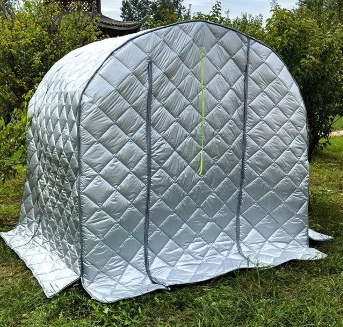 家庭用保温布団ビニールハウス花房暖房雨凍結防止冬屋外簡易園芸2*2*2M拍卖