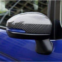 ★新品★ ホンダ フィット シャトル グレイス サイドミラー ドアミラー カバー ブラック カーボン調拍卖