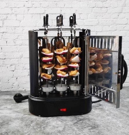 無煙オーブン自動ドネルケバブ機械式オーブン串焼き機無煙小型焼肉機拍卖