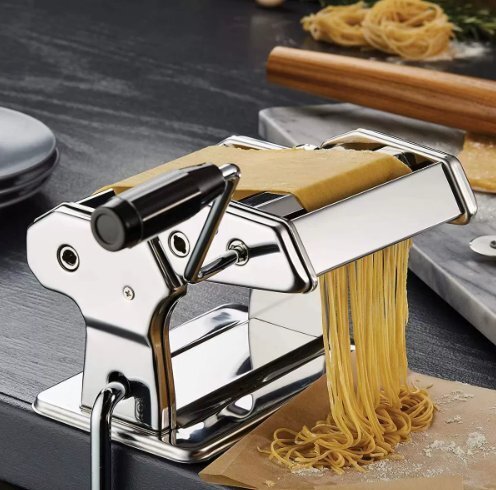 押し麺機家庭用手働手回し押し麺切り家庭用多機能蕎麦打ち機小型押し麺切り機拍卖