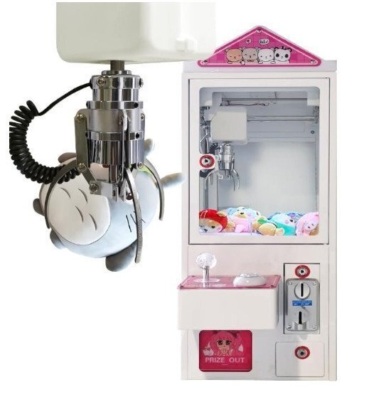 大好評☆小型クレーンゲーム 三本爪クレーンアーム 業務用 自宅 本体 クレーンゲームマシン クレーンマシン 省スペース コンパクト拍卖