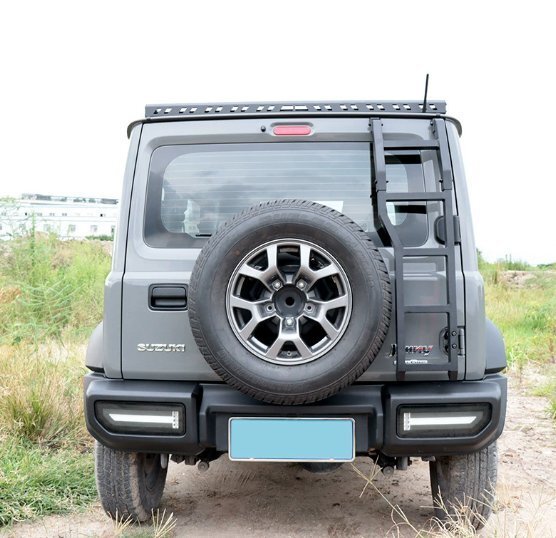 2019-2024新型スズキジムニーJIMNYに適用しますジュラルミートバックドアステップ階段の部品を改装します拍卖