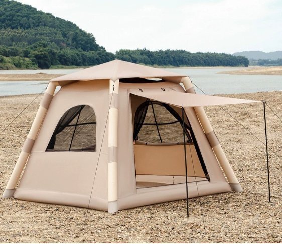 テント3-5人全自働充気アカウント外折りたたみテントポータブルピクニック野外キャンプテント拍卖