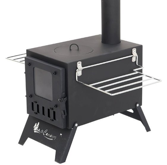 屋外薪ストーブ煙突多機能焼きストーブ完全折り畳み暖房ストーブ薪ストーブ冬釣り暖房設備拍卖