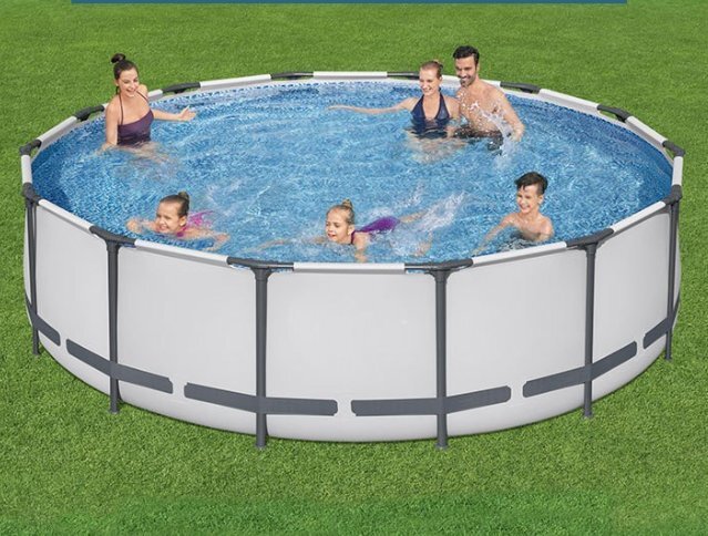 厚さを増してネットをはさみます円形の大人の池屋外の大型の子供の池養魚池の家族のプール拍卖