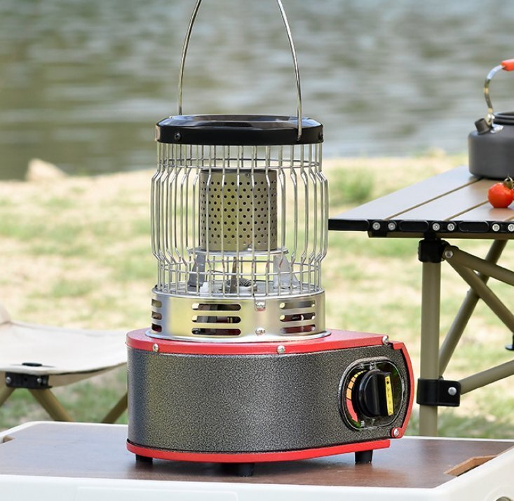 安東ガスコンロ暖房器ポータブル多機能カセットコンロ温風器家庭用屋外コンロ拍卖