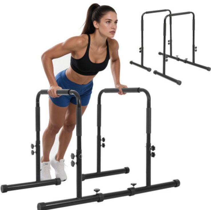 ディップスバー ディップススタンド ディップス プッシュアップバー スリム 筋トレ フィットネス 筋トレグッズ チンニングスタンド拍卖
