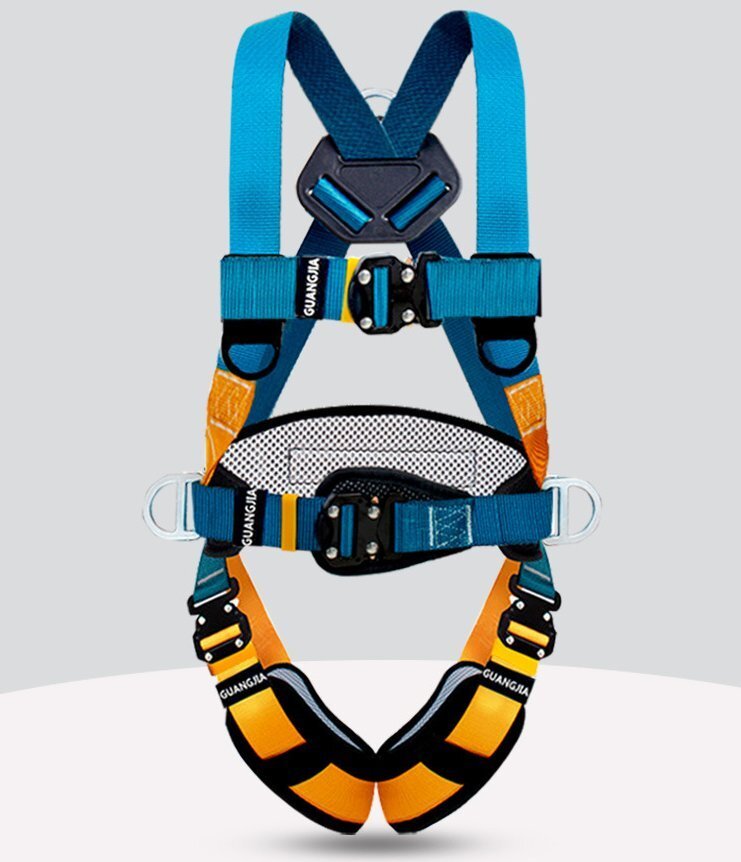 落下防止ベルト高所作業用建築物落下防止ベルト5点式シートベルトヨーロッパ式です拍卖