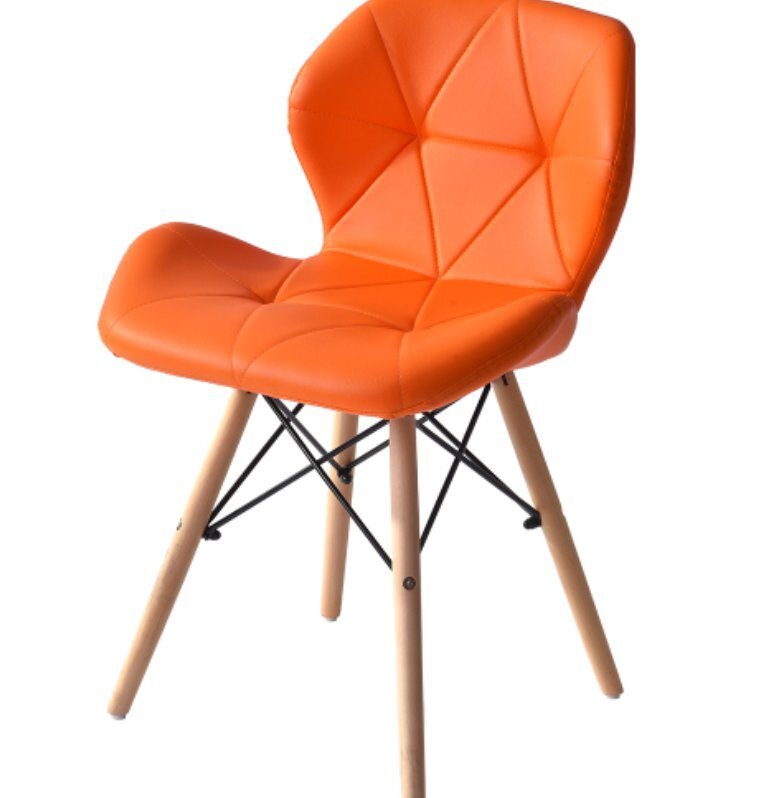 単品1脚】ダイニングチェア 椅子 PUレザー座面 コンパクト 木脚 レーダーチェア イームズチェア 蝶々チェア おしゃれ 組立簡単 北欧拍卖
