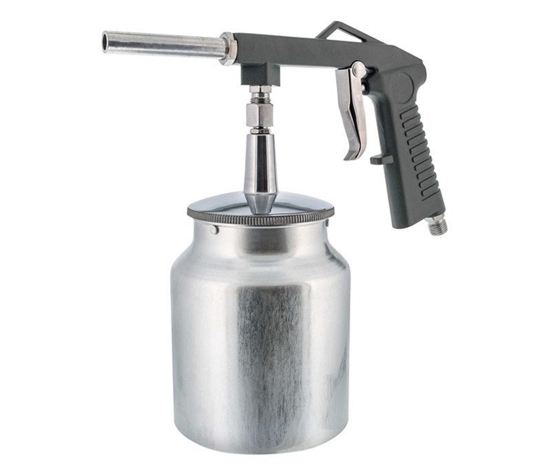 上質サンドブラスター 下カップ式 サンドブラストガン 重曹ブラスト ブラストガン 砂吹き 錆取 り 塗装剥がし アルミ製本体 DIY工具ア拍卖