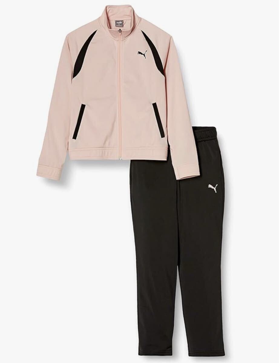 新品プーマPUMA☆girl's裏起毛ジャージ上下セット【130】拍卖