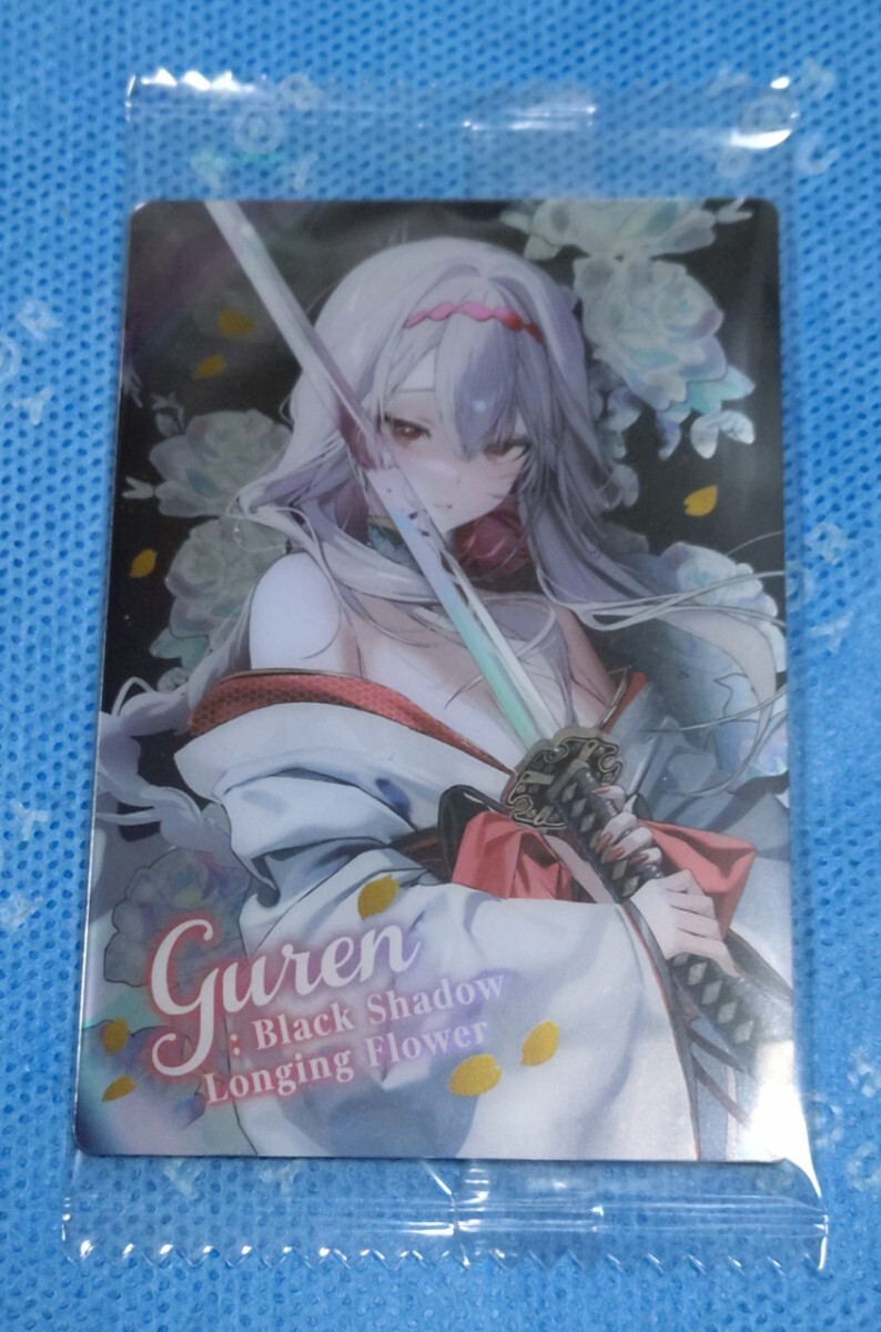 ☆勝利の女神:NIKKE ウエハース4★No.005 紅蓮:ブラックシャドウ・ロンギングフラワー(スキルカット)拍卖