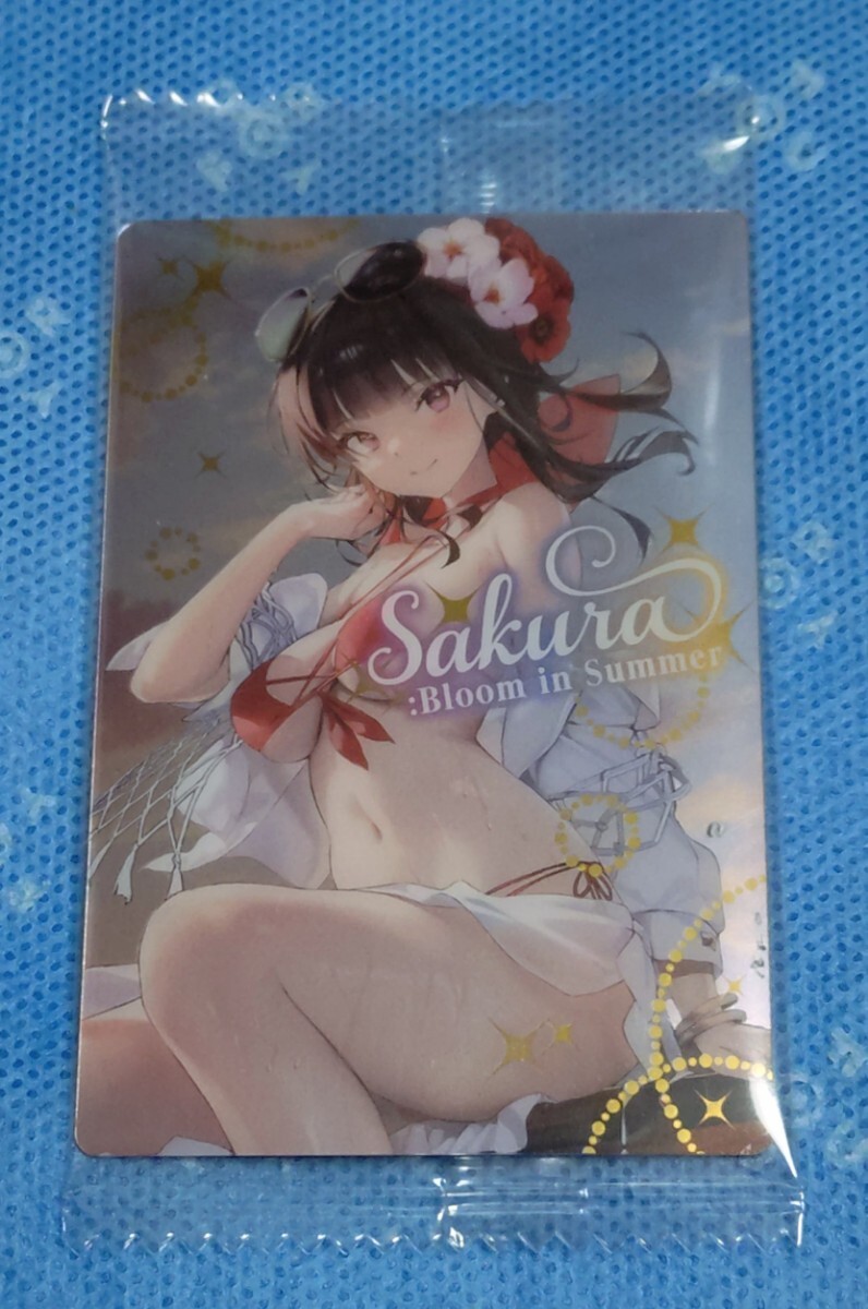 ☆勝利の女神:NIKKE ウエハース4★No.004 サクラ:ブルーム・イン・サマー(スキルカット)拍卖