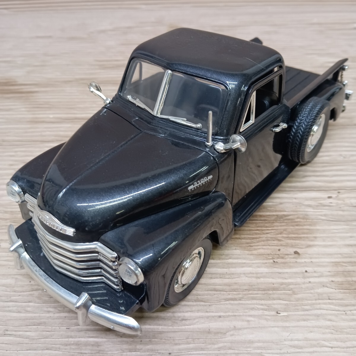 ◇ 1953年 シボレー3100ピックアップトラックミニカー ブラック 1/18 ビィンテージ ヴィンテージ (13)拍卖