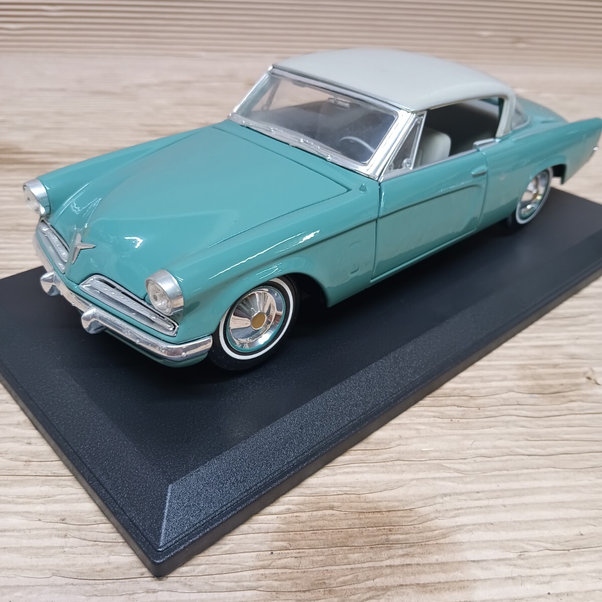◇ミニカー スチュードベーカー・スターライナー 1/18 マイスター (Maisto) Studebaker Starliner ヴィンテージ ビンテージ (21)拍卖