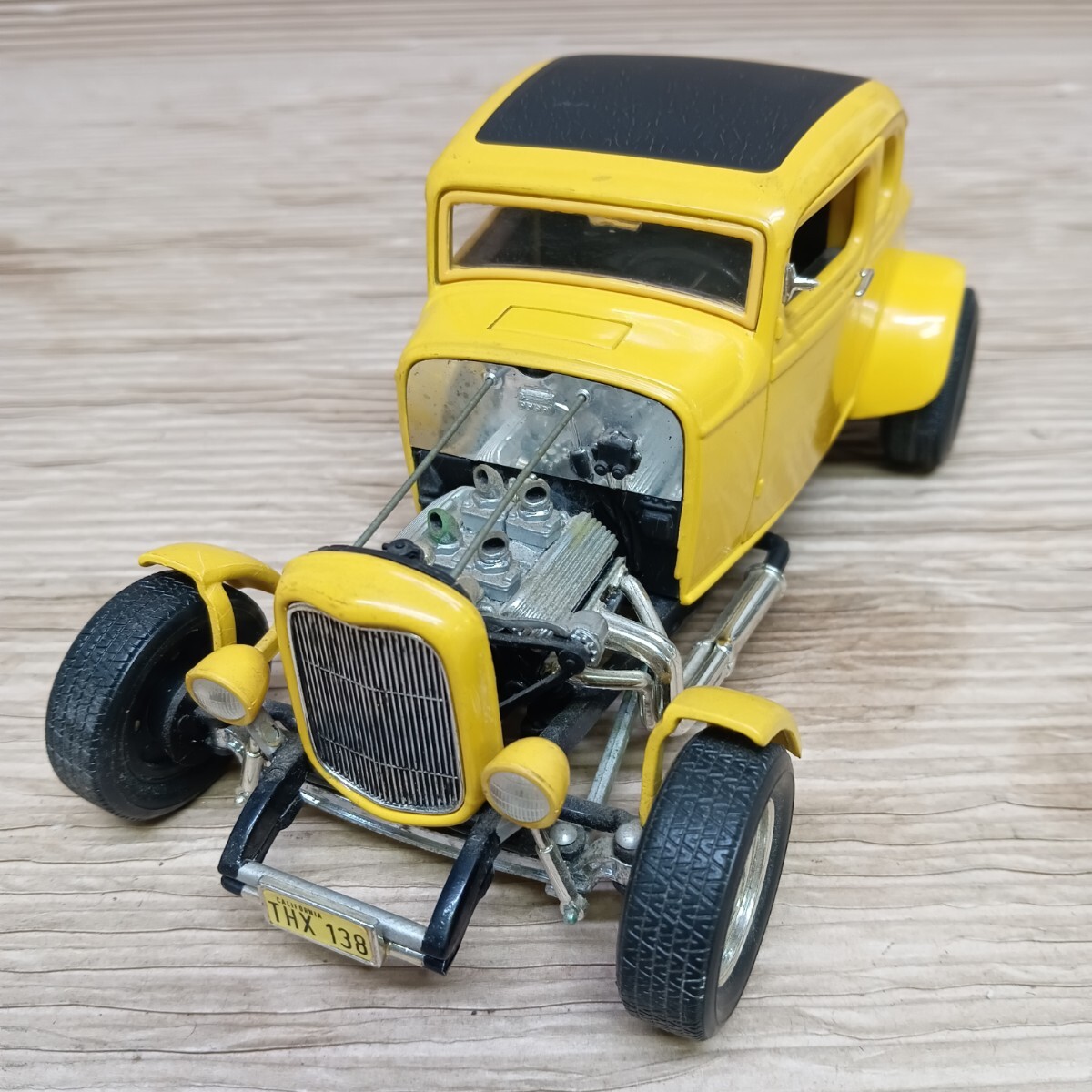 ◇ミニカー1932年型フォード・デュース・クーペミニカー イエロー FORD アンティークミニカー ヴィンテージ ビンテージ(26)拍卖