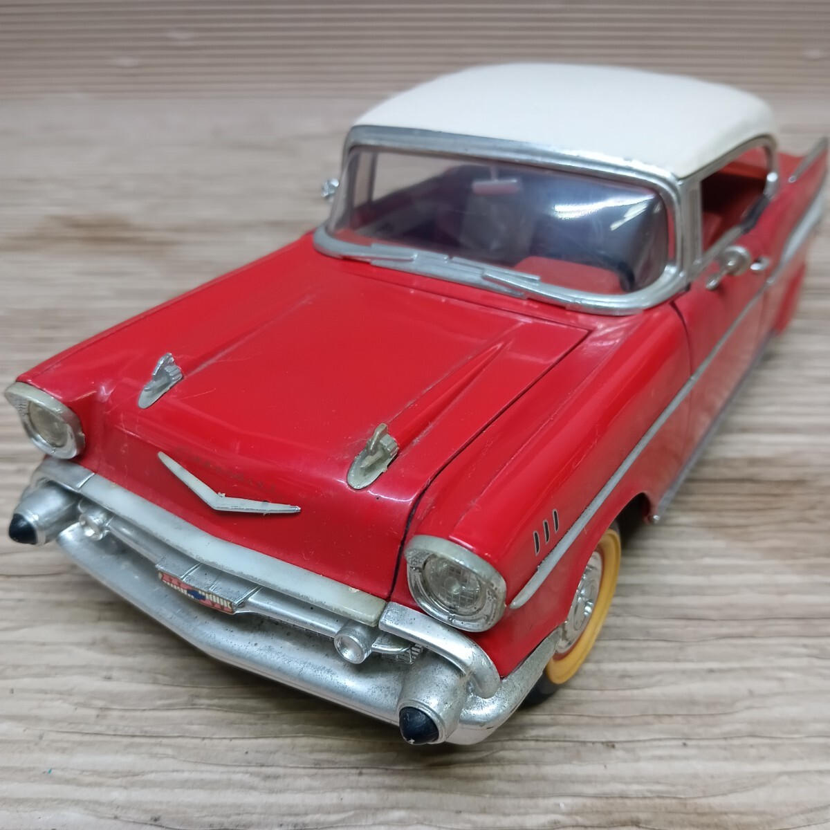 ◇ミニカー 1957年型シボレー・ベルエアミニカー1/18 ヴィンテージ アンティークミニカー ビンテージ(46)拍卖