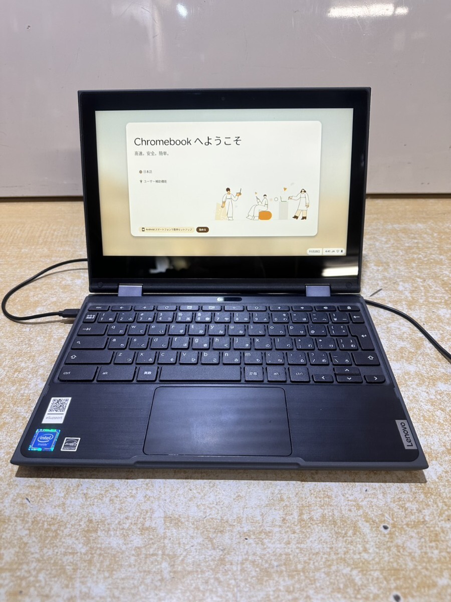# Lenovo Lenovo E 300e Chromebook 2nd Gen 81MB006CJP ブラック【Celeron N4020 4G 32G(Flash) WiFi 11.6LCD (タッチパネル)】拍卖