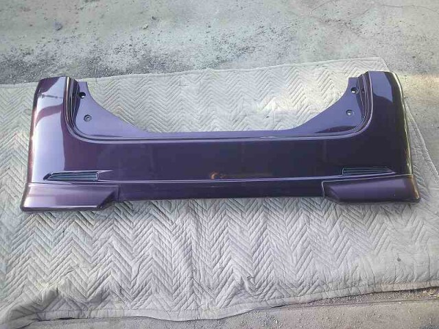 タント DBA-L375S 純正 リアバンパー R49 ミスティックレッドクリスタルメタリック拍卖